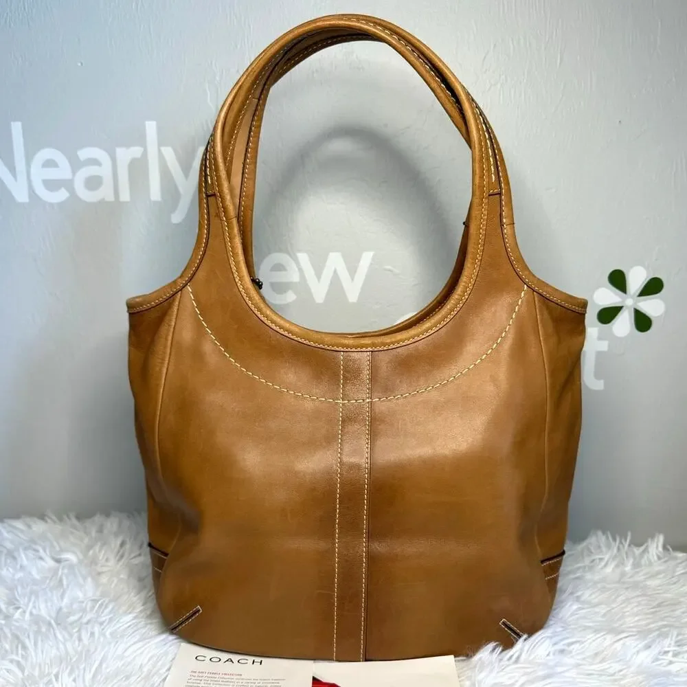 y2k COACH Vintage 65th Anniversary Legacy Ergo Hobo Satchel 2006